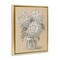 Stupell Industries Hydrangea Jar Drawing Floating Frame, design by Patti Bishop